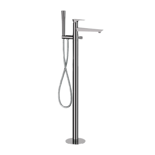 Смеситель для ванны Daniel Diva DV678CR напольный хром