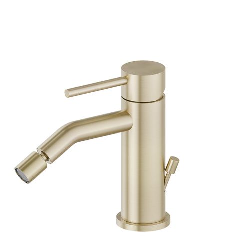 Смеситель Newform X-STEEL 316 69623X.59.098 на биде золото