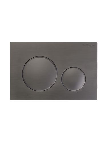 Клавиша смыва механическая BelBagno  BB-17C-GM цвет оружейная сталь