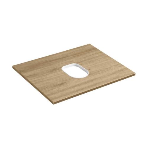 Столешница Aquaton Либерти 1A280903LYC70 60х47 накладная цвет дуб эльвезия