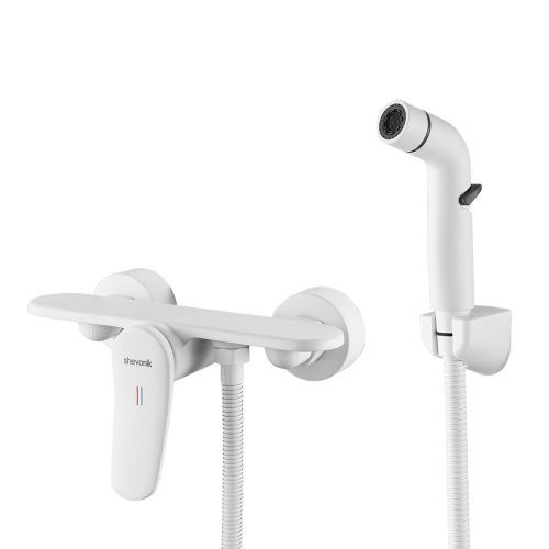 Гигиенический душ со смесителем Shevanik S4705C-1 белый