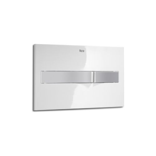 Клавиша смыва механическая Roca DUPLO IN-WALL PL2 7.8900.9.600.5 цвет белый/хром матовый