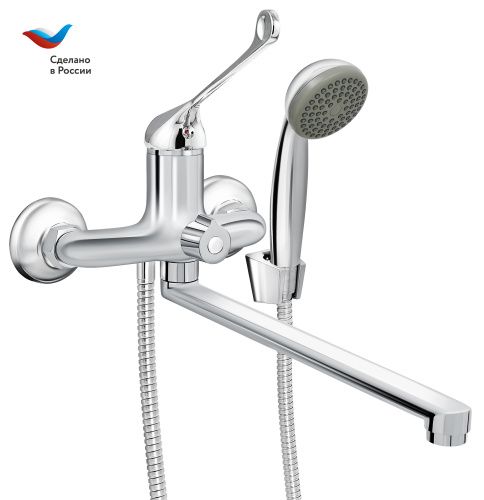 Смеситель для ванны Славен Хирург СЛ-ОД-Х34 настенный хром