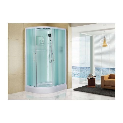 Душевая кабина Esbano ELEGANCIA ESKL115CRR 115х85 асимметричная с крышей ориентация правая