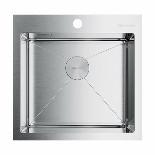 Кухонная мойка Omoikiri Akisame 4973438 51х51 цвет нержавеющая сталь