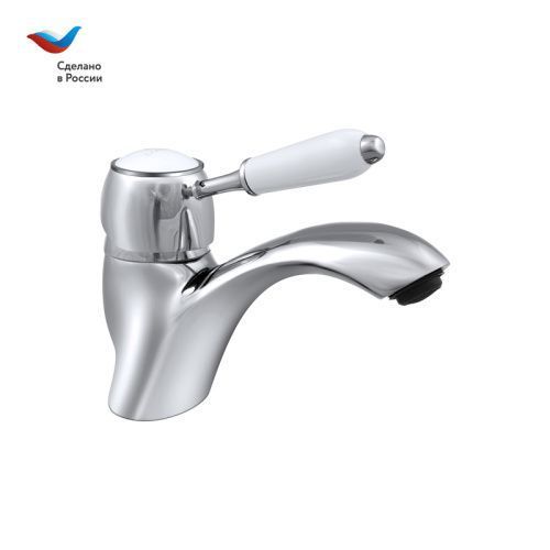 Смеситель Славен Коттедж СЛ-ОД-М10 на раковину хром