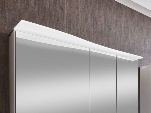 Зеркало-шкаф Marlin 3160motion SAOS366OR(490) 150х14х68 подвесной цвет каштан графитовый