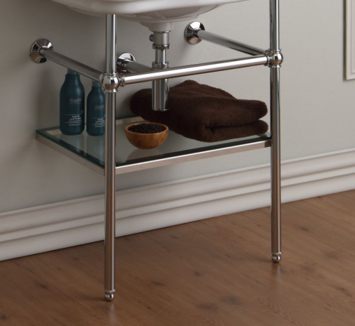 Консоль под раковину Stil Haus Smart 1049(08) 51х70х80 напольная цвет хром