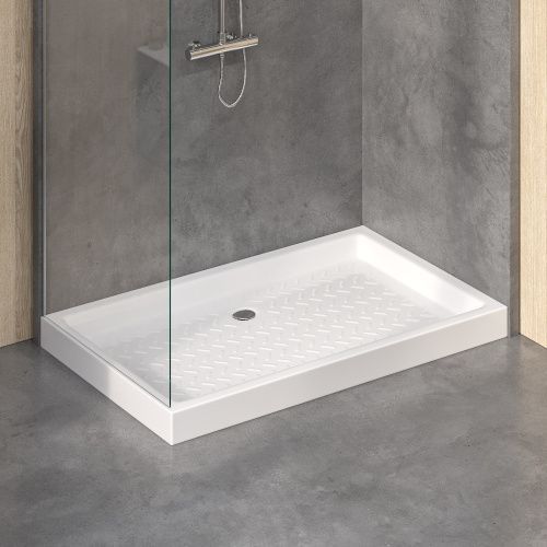 Душевой поддон RGW CER 19170384-01 80х140 керамика белый