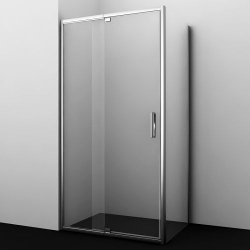 Душевой уголок Wasserkraft Berkel 48P 48P34 130х100 стекло прозрачное профиль хром глянцевый без поддона