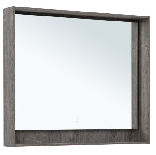 Зеркало в ванную Aquanet Милан 00336396 97х83 цвет темное дерево