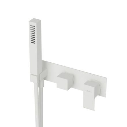 Смеситель Cezares PORTA PORTA-VDM2-BIO встраиваемый в стену белый