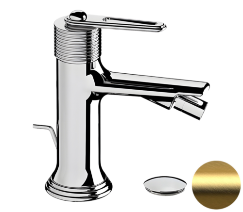 Смеситель Daniel Brooklyn BY604DP на биде брашированное золото