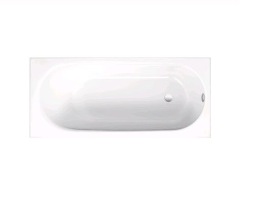 Ванна стальная Bette BetteComodo 1250-000 AS 170х75 пристенная прямоугольная без ножек