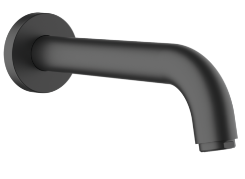 Излив Hansgrohe Vernis Blend 71420670 настенный черный матовый