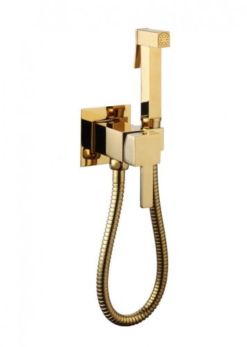 Гигиенический душ со смесителем Ceramalux KBS/003 золото