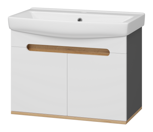Тумба под раковину Misty Сканди Э-Ска01070-011П 66х35х49 подвесная