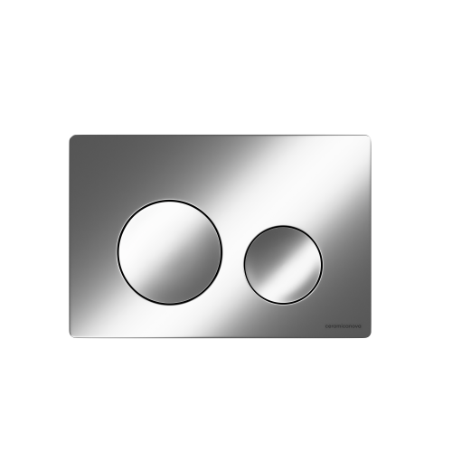 Клавиша смыва механическая Ceramica Nova Balance/Circle CN12-001M цвет хром матовый