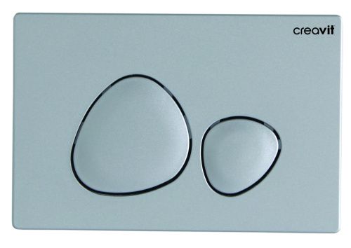 Клавиша смыва механическая Creavit GP7002.00 цвет серый матовый