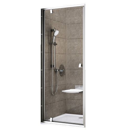 Душевая дверь Ravak Pivot 03G40U00Z1 80x190 стекло прозрачное профиль сатин