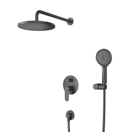 Душевая система Cezares STYLUS STYLUS-DSET-NOP встраиваемая цвет черный матовый