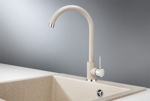 Смеситель для кухни Granula Standart ST-4031, ПИРИТ на мойку пирит