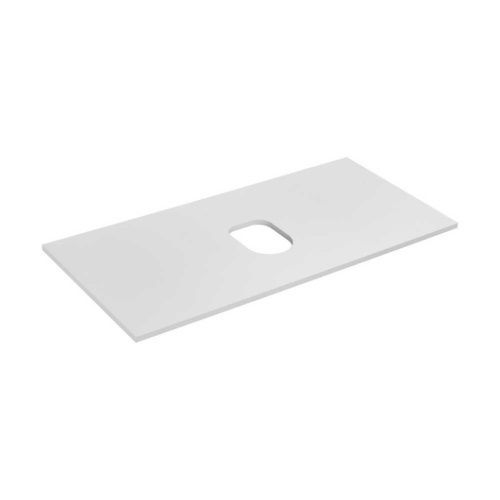 Столешница Aquaton Либерти 1A281103LY010 99х47 накладная цвет белый глянцевый