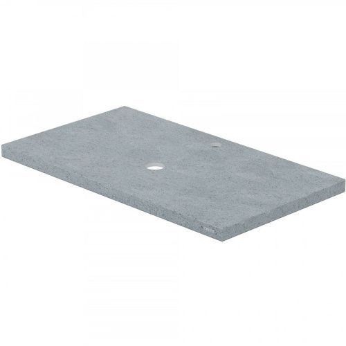 Столешница СанТа 900151 81х45 подвесная цвет серый гранит