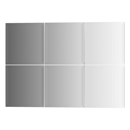 Зеркальная плитка Evoform Refractive BY 1501 15х15