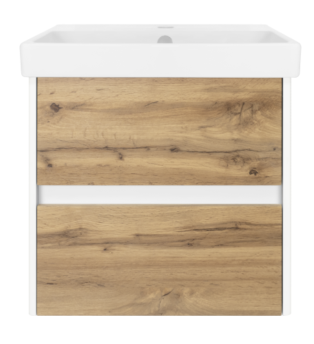 Тумба под раковину Misty Адриана П-Адр01055-0122Я 51х43х50 подвесная