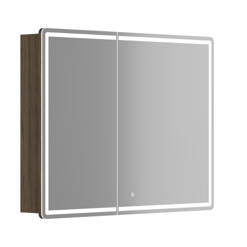 Зеркало-шкаф Sancos Mirror MI100ECH 99х15х74 настенный цвет дуб чарльстон