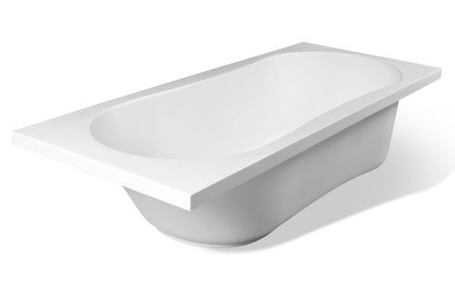 Ванна из литьевго мрамора Эстет Лаура ФР-00016995 170х70 пристенная прямоугольная