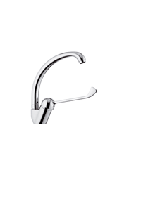 Смеситель для кухни Сантаком StMira 5079 на мойку хром