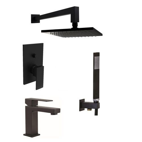 Душевая система Paffoni Elle KITEL015NO071 встраиваемая в стену