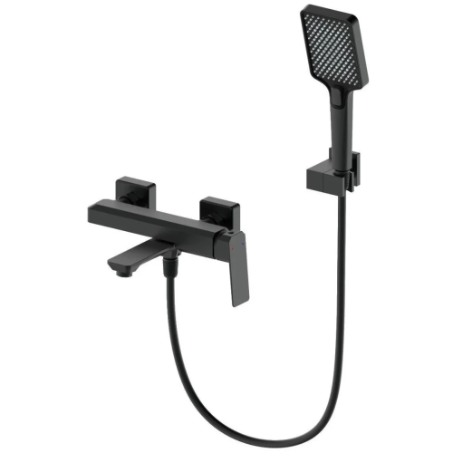 Смеситель для ванны Wonzon & Woghand Diamond WW-88639011-MB настенный черный