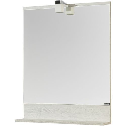 Зеркало в ванную Aquaton БЕККА 1A214402BAC20 70х85 цвет дуб светлый