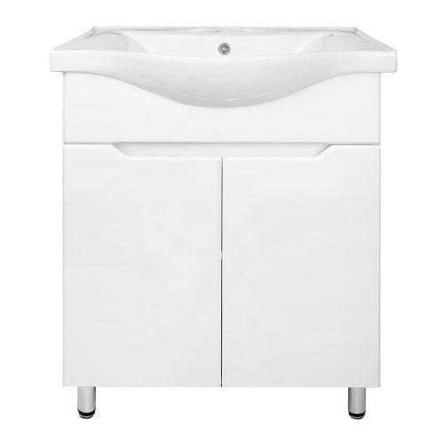 Тумба с раковиной Loranto Палермо CS00092520 60х46х84 напольная цвет белый