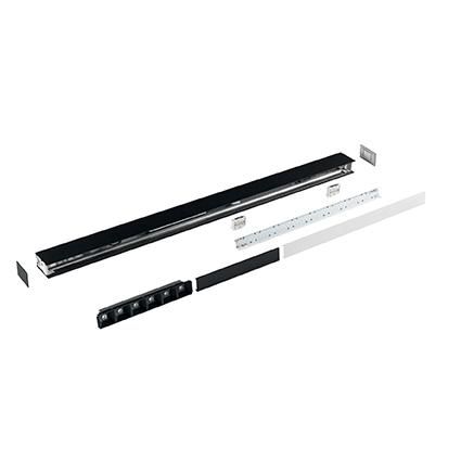 Линейный подвесной светодиодный светильник Ideal lux Fluo Accent (Флуо Аццент) Fluo Accent 1200 4000K Black - фото 3