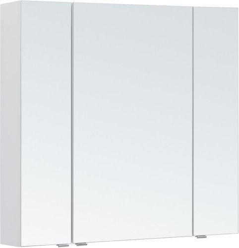 Зеркало-шкаф Aquanet Алвита New 00303897 90х17х85 подвесной цвет белый