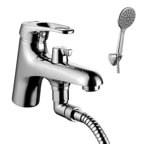 Смеситель для ванны LeMark Omega LM3115C на борт ванны хром