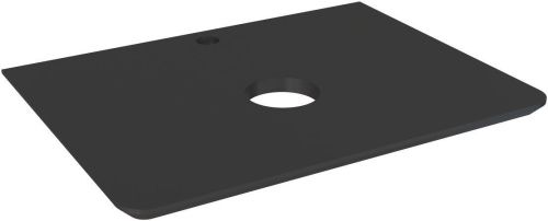 Столешница Aquanet Эмбер 00330474_old 61х46 накладная цвет черный