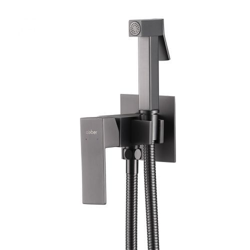 Гигиенический душ со смесителем ABBER Daheim AF8226NG никель