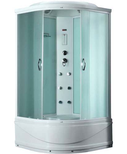 Душевая кабина Timo Eco TE-0700 100х100 четверть круга с крышей ориентация универсальная