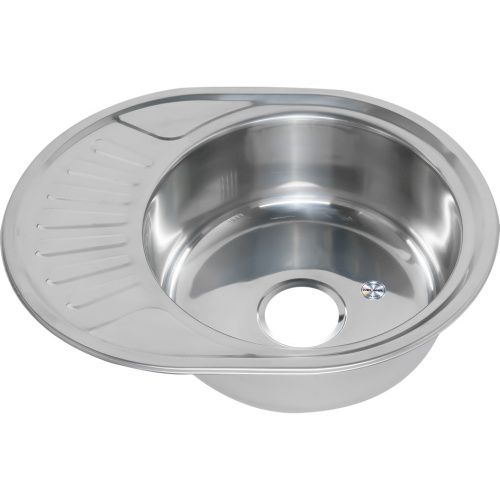 Кухонная мойка Melana 125 t (*15) 57х45 цвет хром