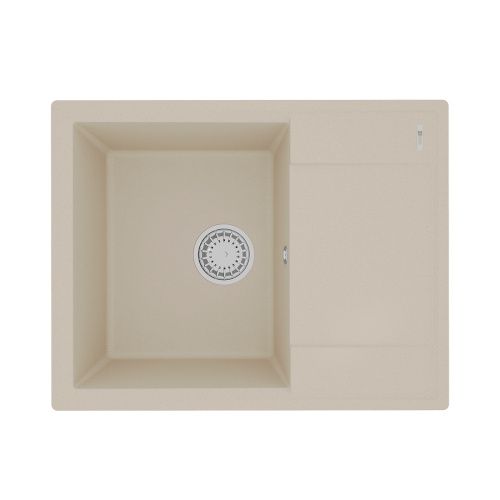 Кухонная мойка LeMark Imandra 640 9910020 64х50 цвет бежевый поверхность матовая