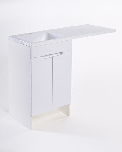 Тумба с раковиной Orange Sistema STD-110TUW+RAL 110х48х91 цвет белый