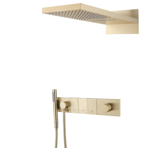 Душевая система Boheme Zodiac 132-MG встраиваемая цвет золото