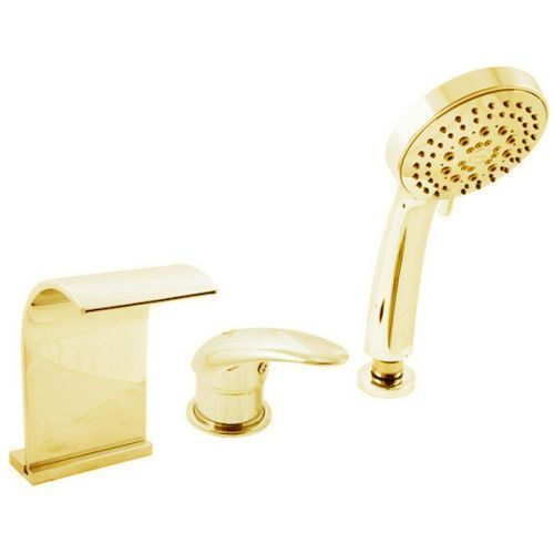 Смеситель RavSlezak D467.5YZ на борт ванны золото