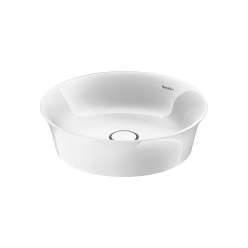 Раковина керамическая Duravit White Tulip 2362430079 40 см накладная цвет белый без отверстий под смеситель