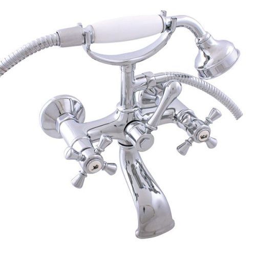 Смеситель для ванны и душа MORAVA RETRO MK359.5/2 настенный хром